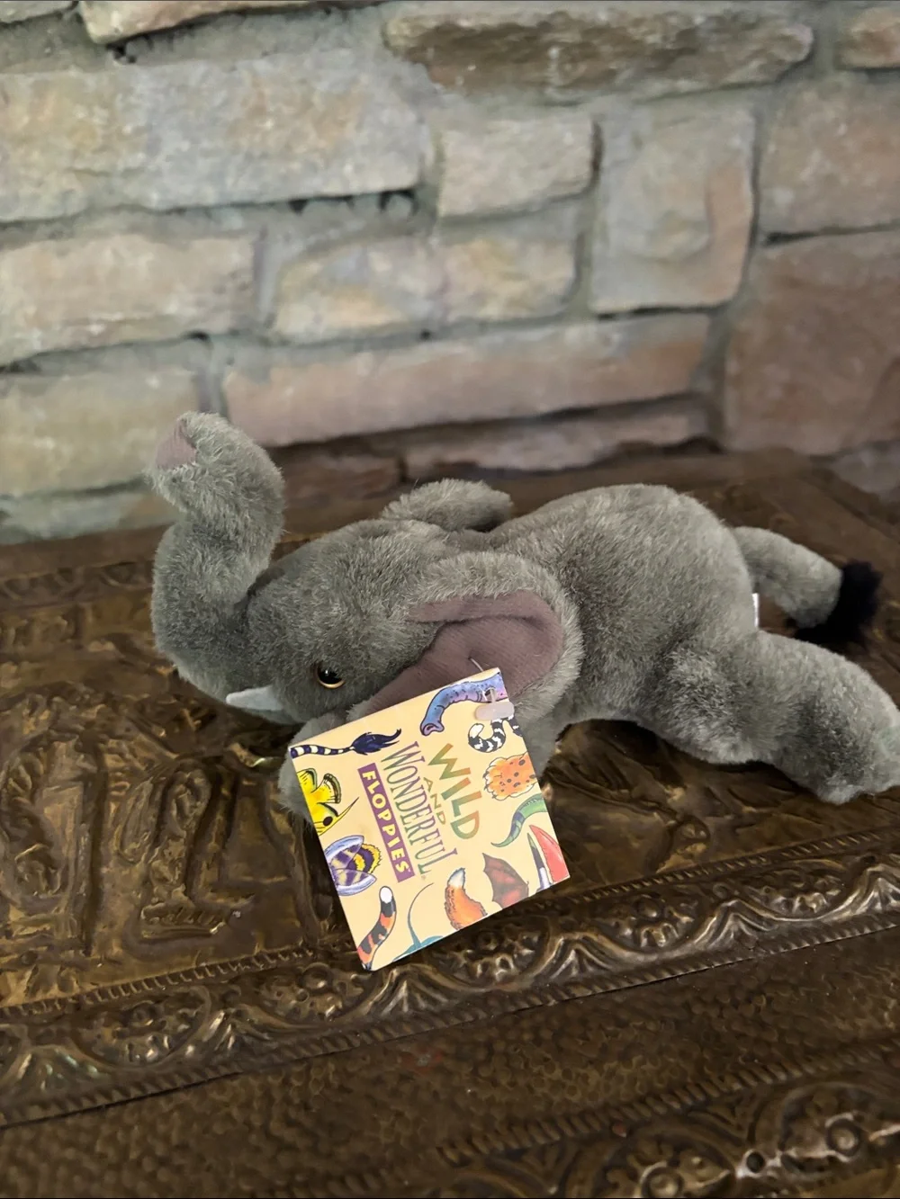 NWT Plush Gray Elephant Stuffed Animal
